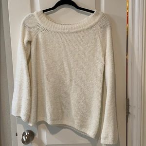 Tart soft white sweater